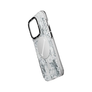 قاب آیفون 13/14/15 یانگکیت مدل Futuristic Circuit Board YOUNGKIT Futuristic Circuit Board White iPhone 13/14/15 Case